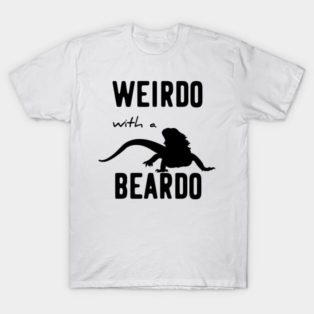 weirdo with a beardo T-Shirt by zeevana